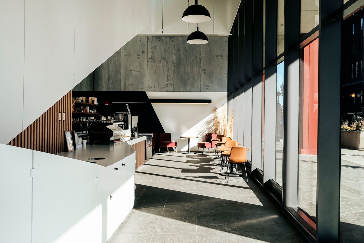 Concept Store im Beton-Look – Detailansicht 3