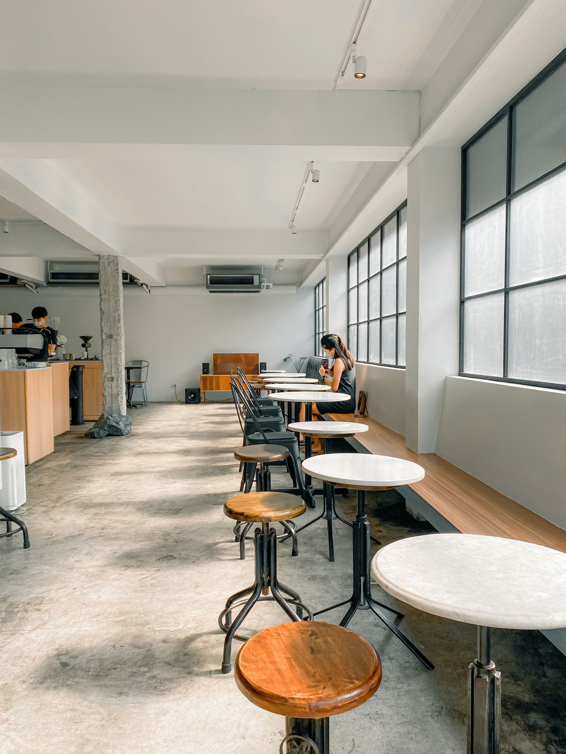 Concept Store im Beton-Look